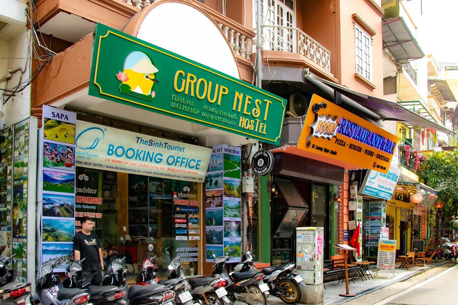 Group Nest Hotel Hanoi Zewnętrze zdjęcie